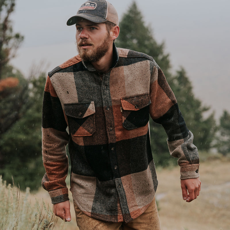 Mens Wool Shirt - Yukon Shirt Jac | Buffalo Jackson