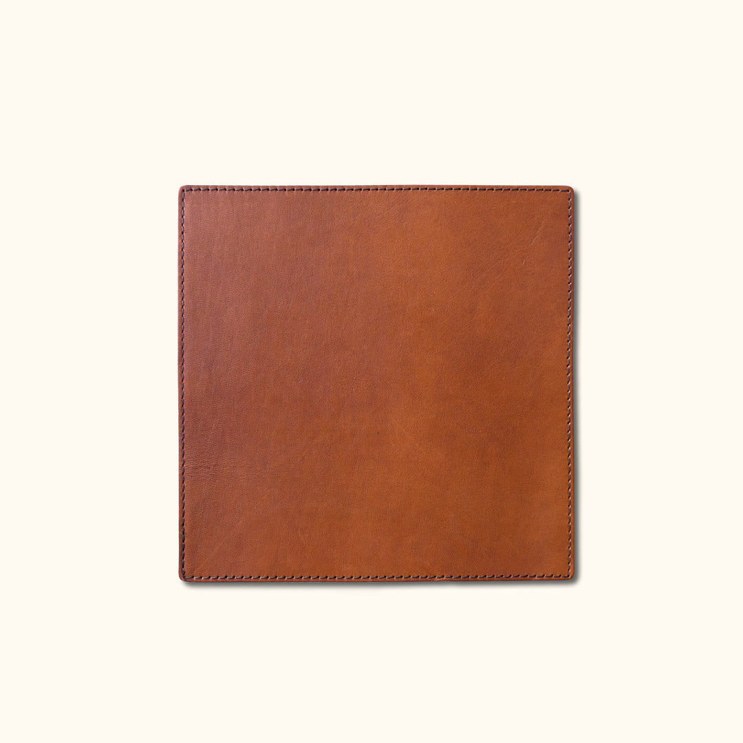 Dakota Leather Bifold - Metal Money Clip Wallet | Chestnut Brown