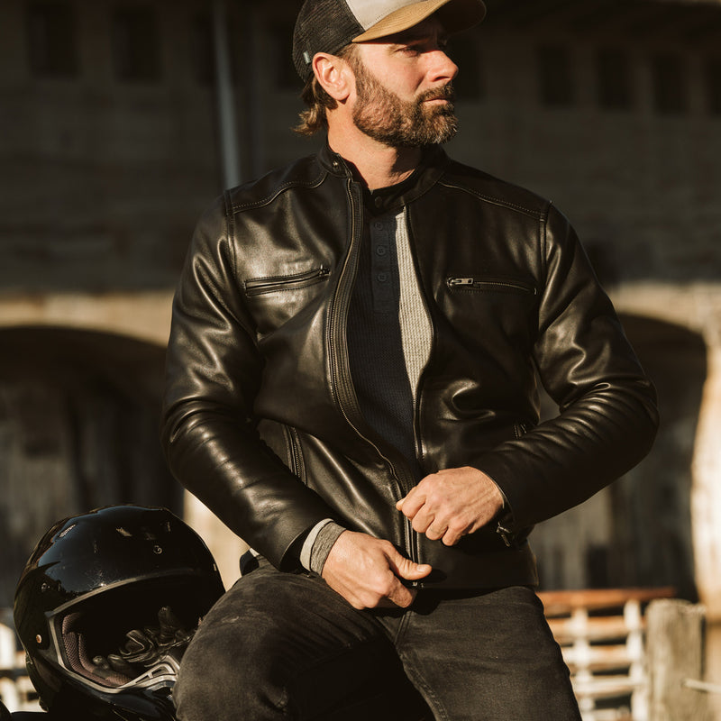 Leather Motorcycle Jackets For Men Buffalo Jackson 