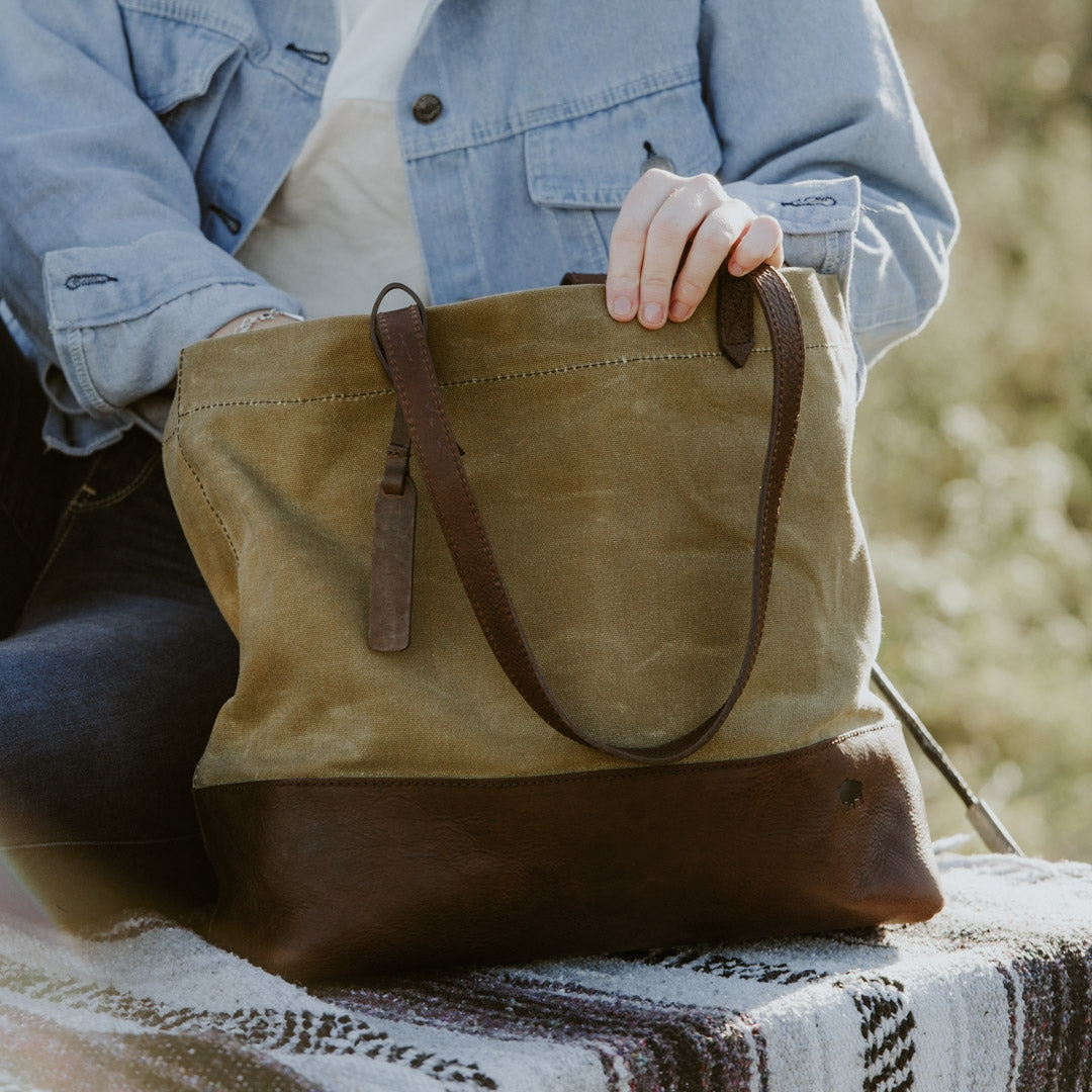 canvas tote purse