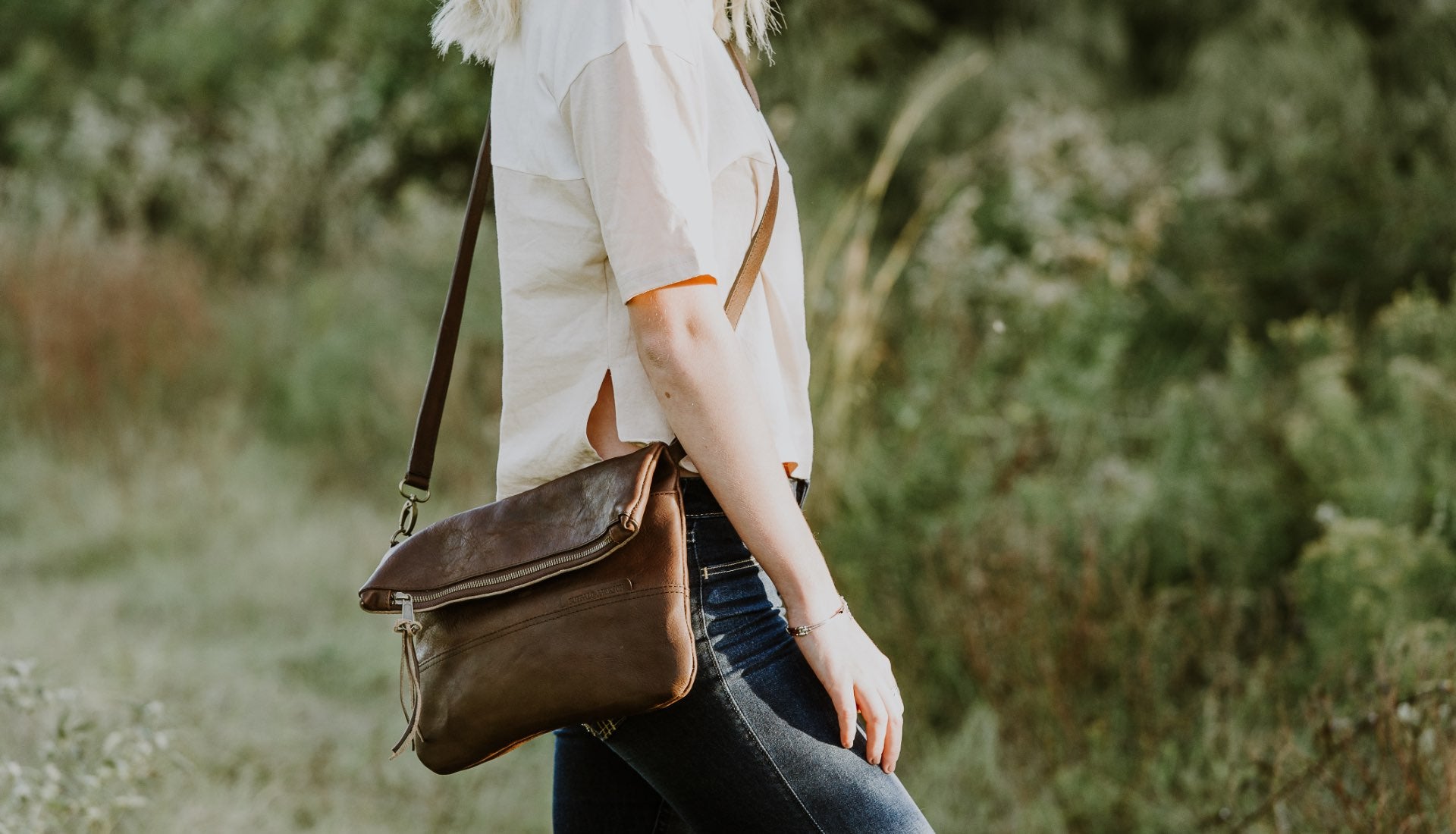 Leather Crossbody Bag For Women (Madison)