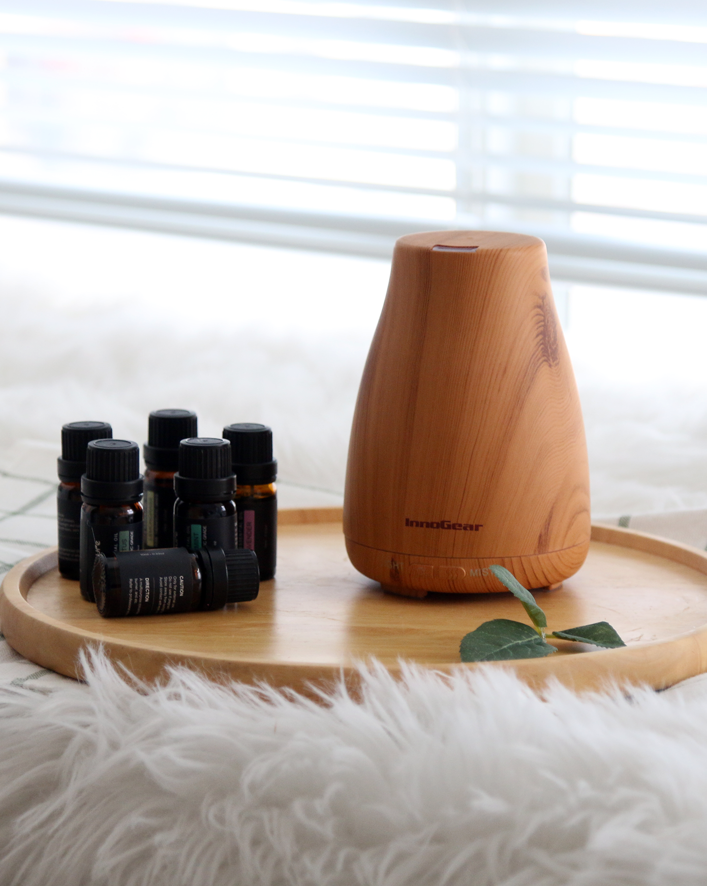 InnoGear Essential Oil Diffuser, 300ml Diffuser for Essential Oils