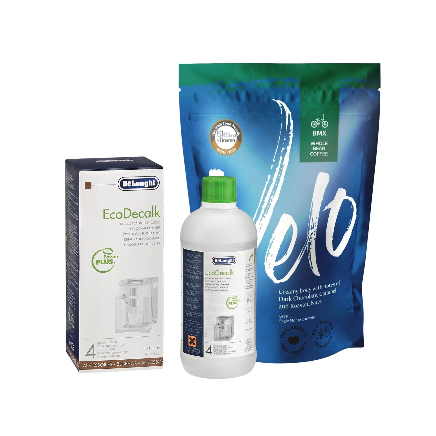 De'Longhi EcoDecalk Mini Water Descaler 2x 100ML - DLSC200