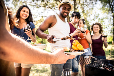 Grilling at Family Barbecue | Lone Star Grillz