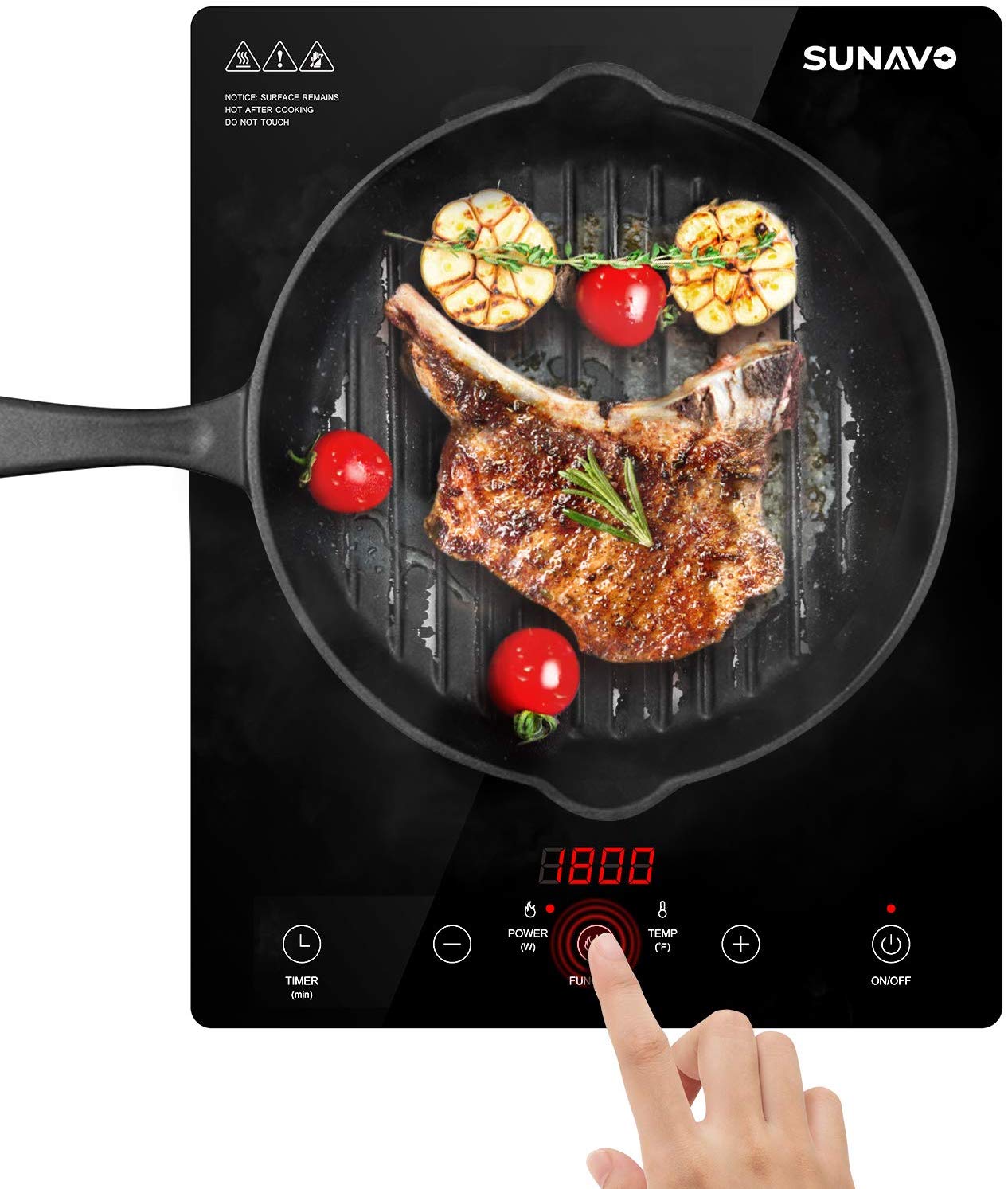 Induction Cooktop Cb I11 Sunavo Sunavo Appliance