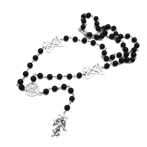 LNK37 Baphomet Rosary Beads - Extreme Largeness Wholesale