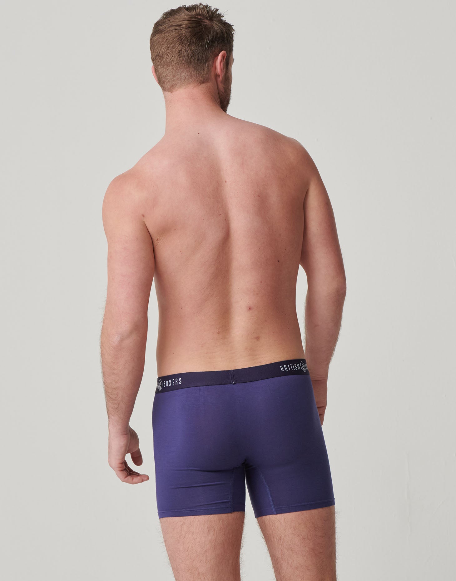 Subscription - Men's Bamboo Fabric Stretch Trunks - Blues