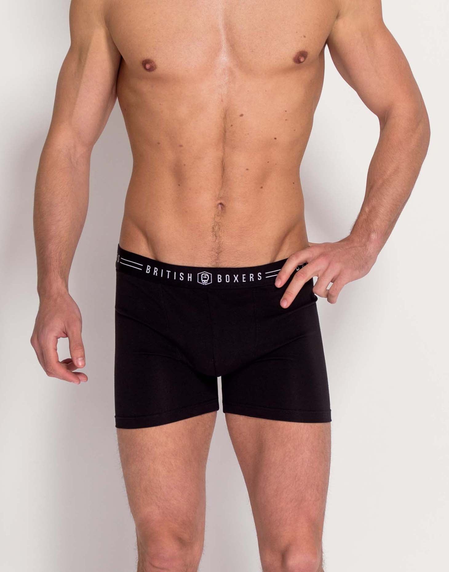 Stretch Trunks – Coal Black