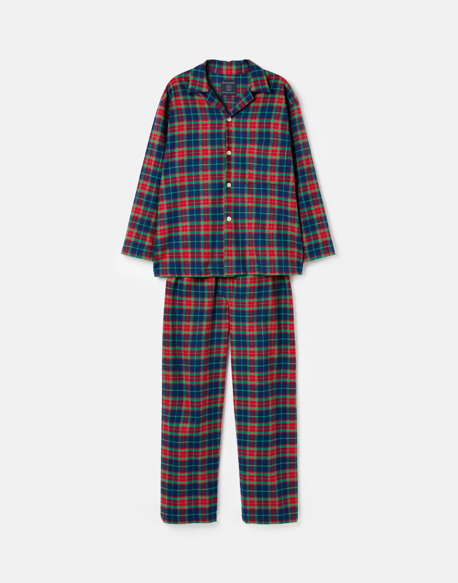 Men's Brushed Cotton Pyjama Set – Cairngorm Tartan