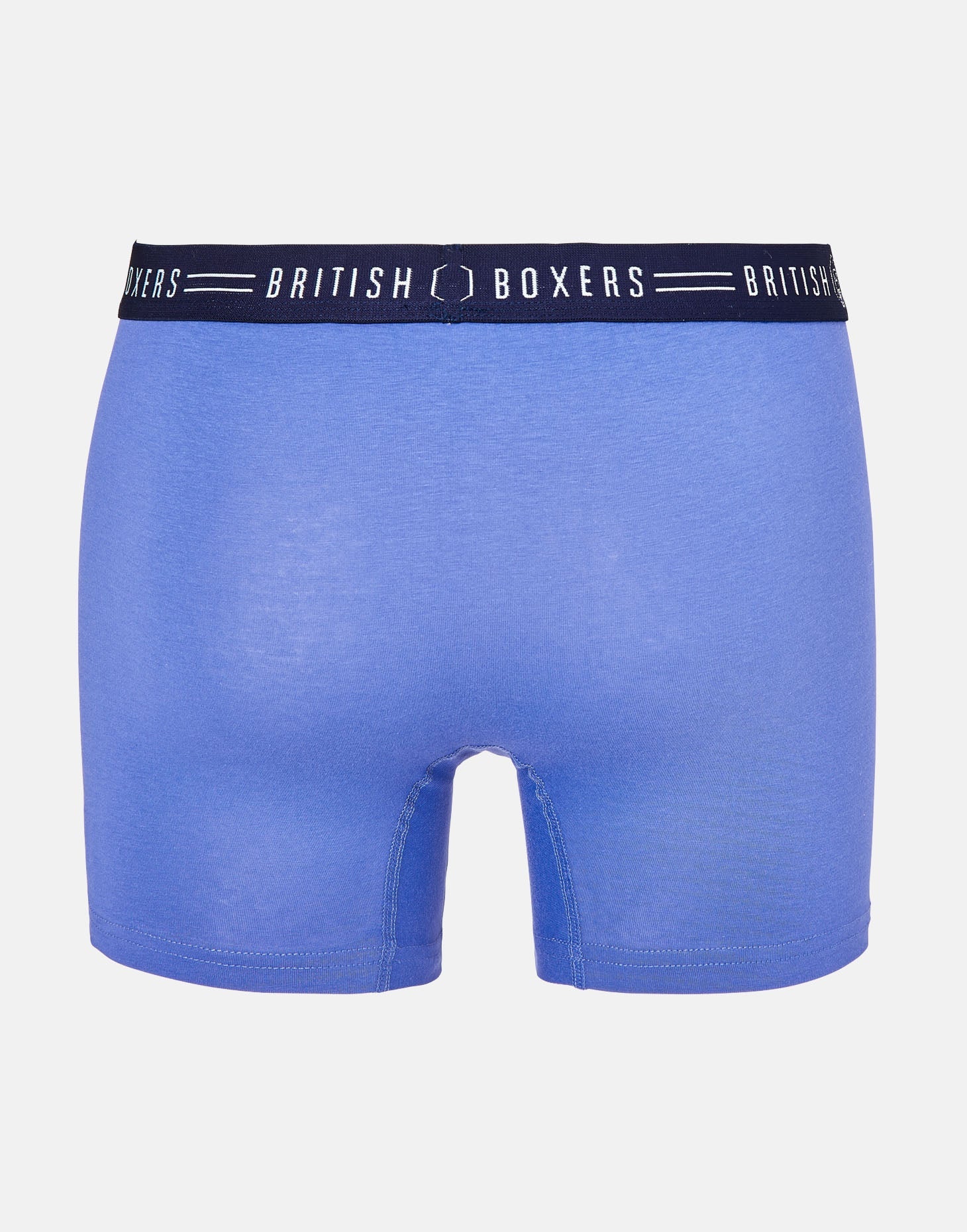 Five-pack British Boxers Men's Stretch Trunks – Classic Blues