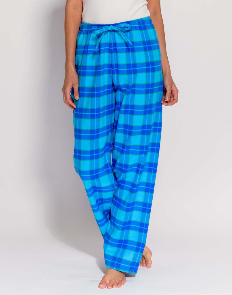 Red Tartan Brushed Cotton Pyjama Bottoms