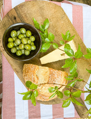 Vintage wooden bread board 