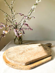 Rustic wooden cutting boards 