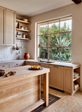 Warm wood in a kitchen 