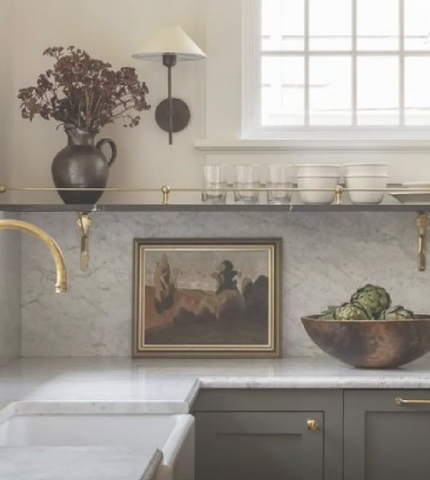 Using vintage art in your kitchen