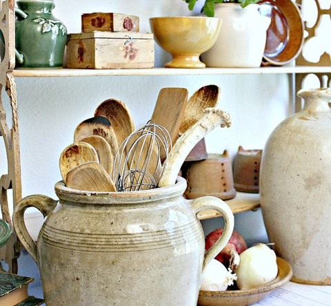Using antiques in your kitchen