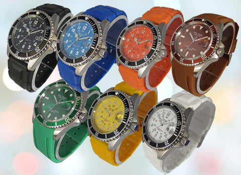 The Spring Brights from Catalina -- Del Mar Watches