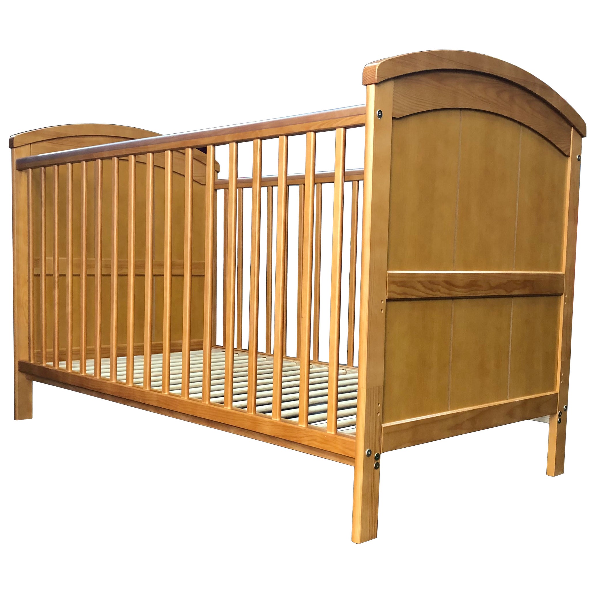 antique pine cot bed