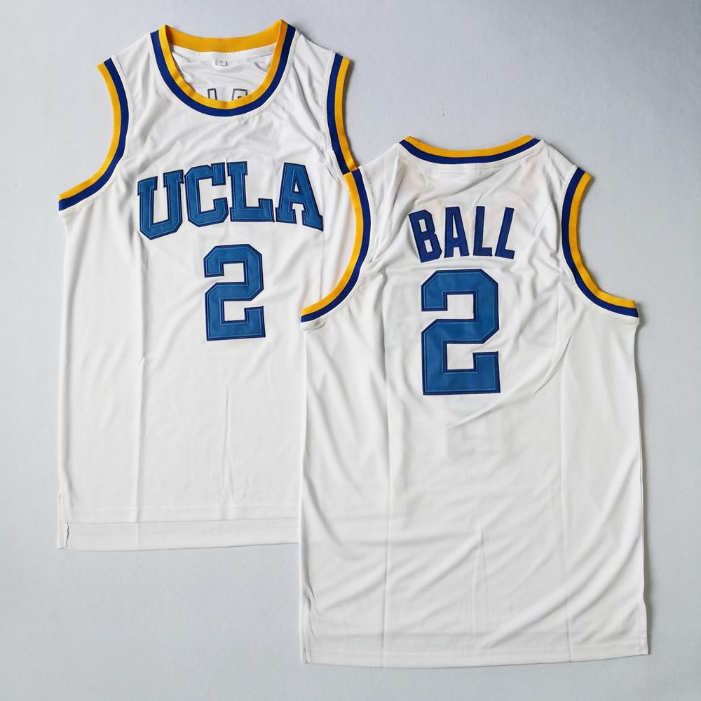 white lonzo ball jersey