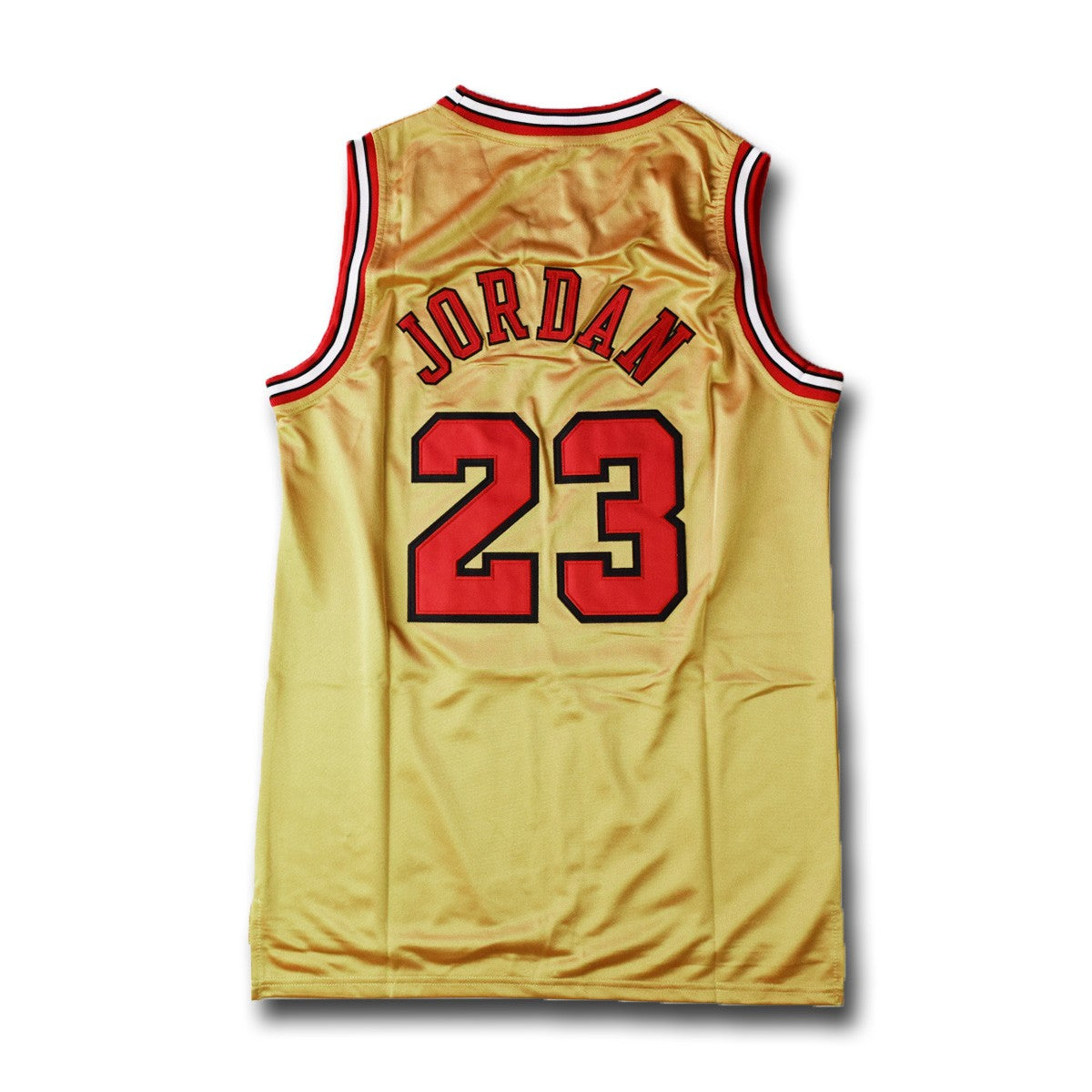 gold basketball jersey