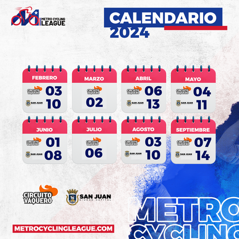 Calendario Metro Cycling League