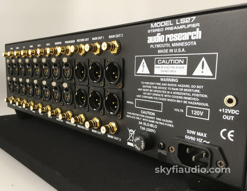 Audio Research Ls27 Tube Preamplifier
