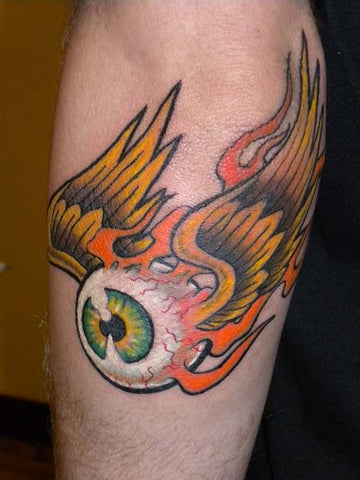 flying eyeball