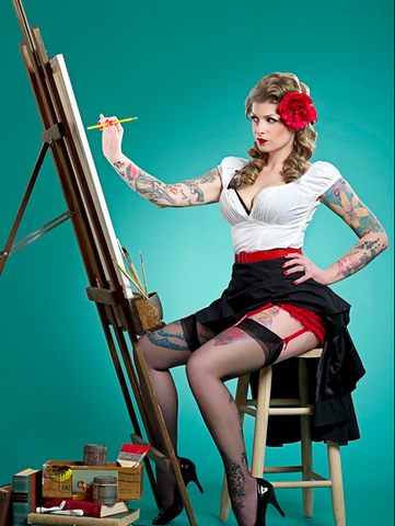 The History of the Pinup Girl -  – Lethal Threat