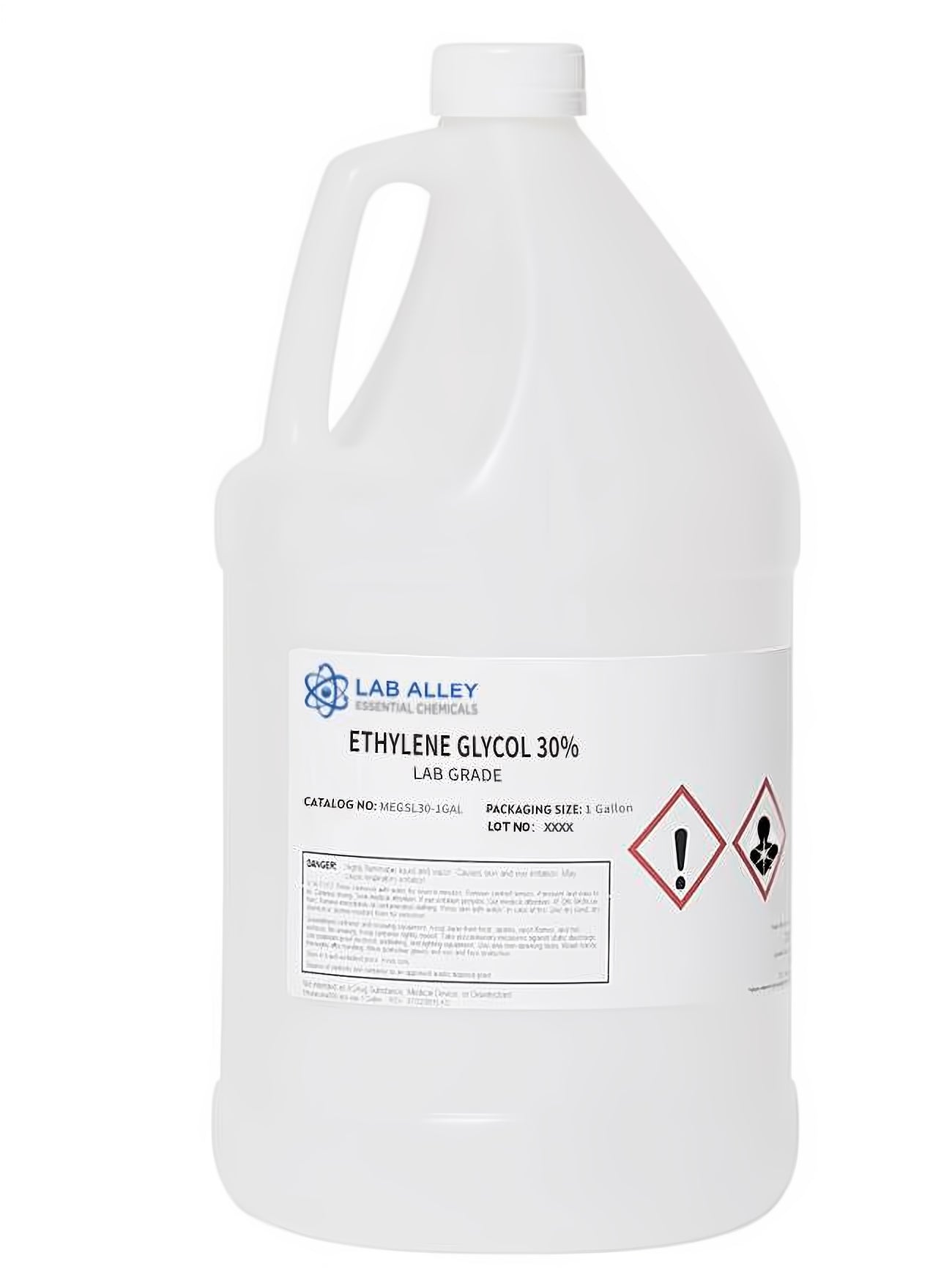 Ethylene Glycol 30% Solution in DI Water, Lab Grade