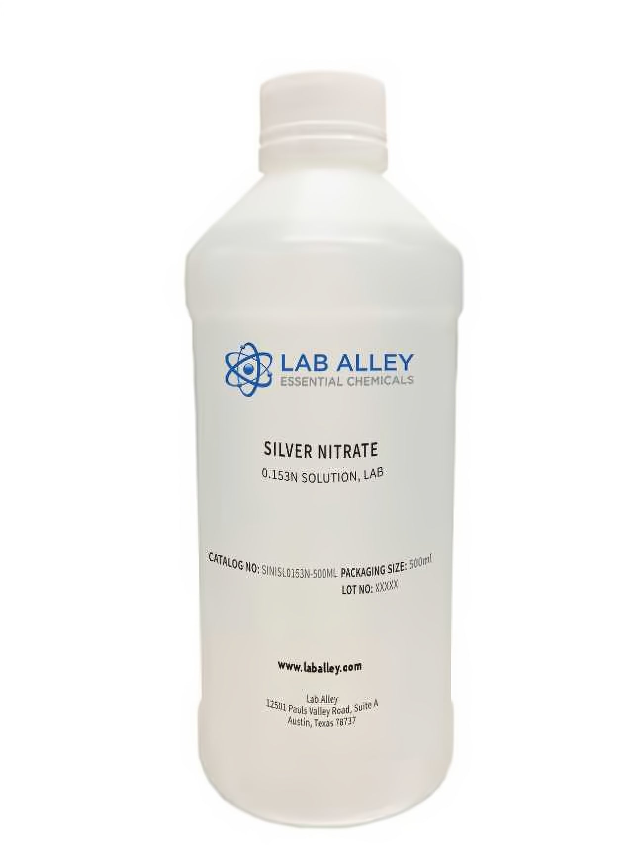 Silver Nitrate 0.153N (0.153M) Solution