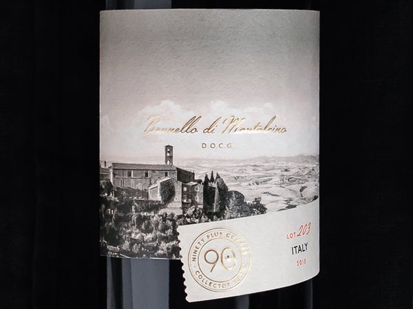 Italian Brunello di Montalcino wine... The great wines of Italy.
