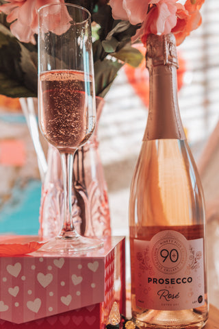 Lot 197 Prosecco Rose is the best wine for Valentine's Day