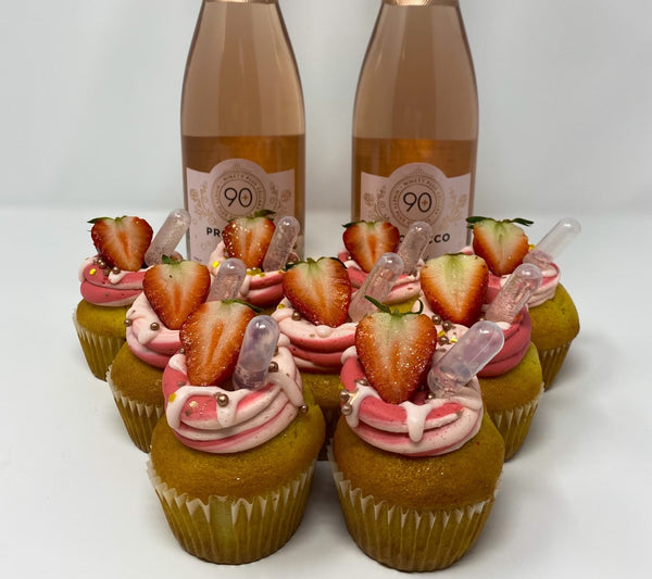 Queens Cups Cupcakes and 90+ Cellars Wines