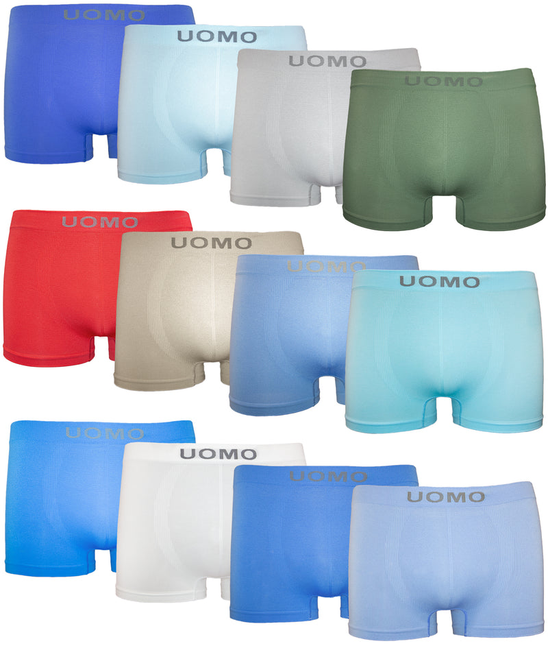 Calzoncillos Niño Boxer Sin Costura – Pack12 – Channo