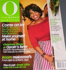 cover of oprah magazine referencing frownies wrinkle patches