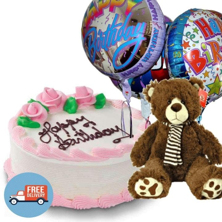 online cake and teddy bear delivery