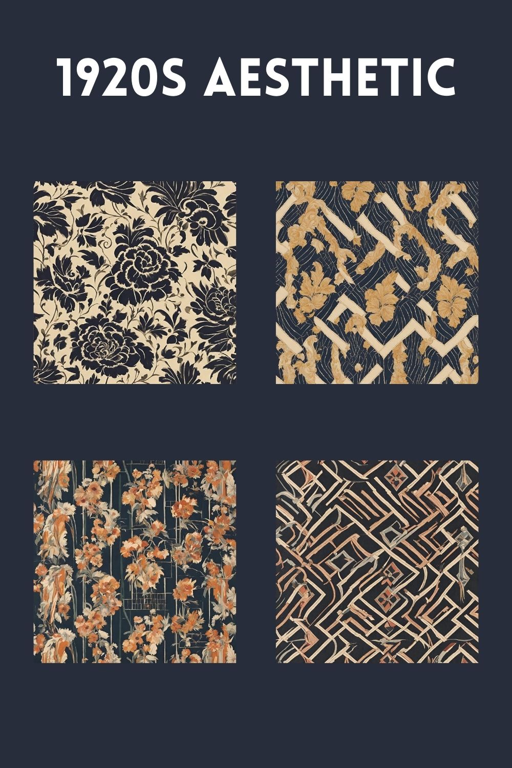 1920s fabric and patterns