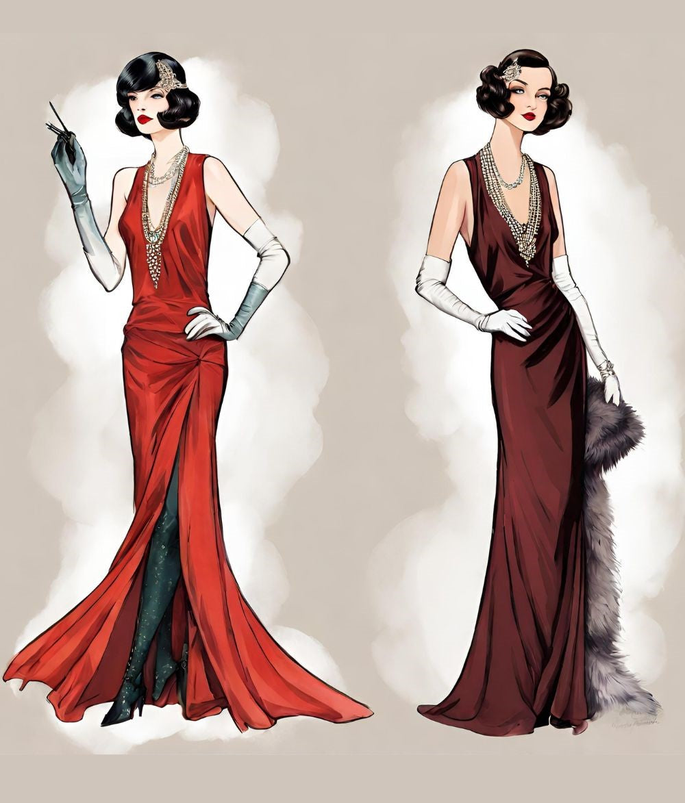 1920s hollywood look