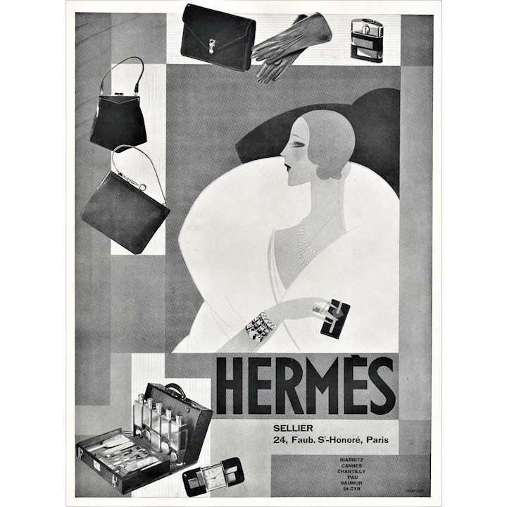 1929 Hermes Vintage Ad Pic