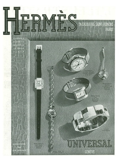 1940 vintage ad hermes