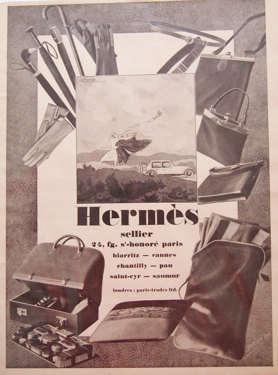 1940 vintage ad hermes