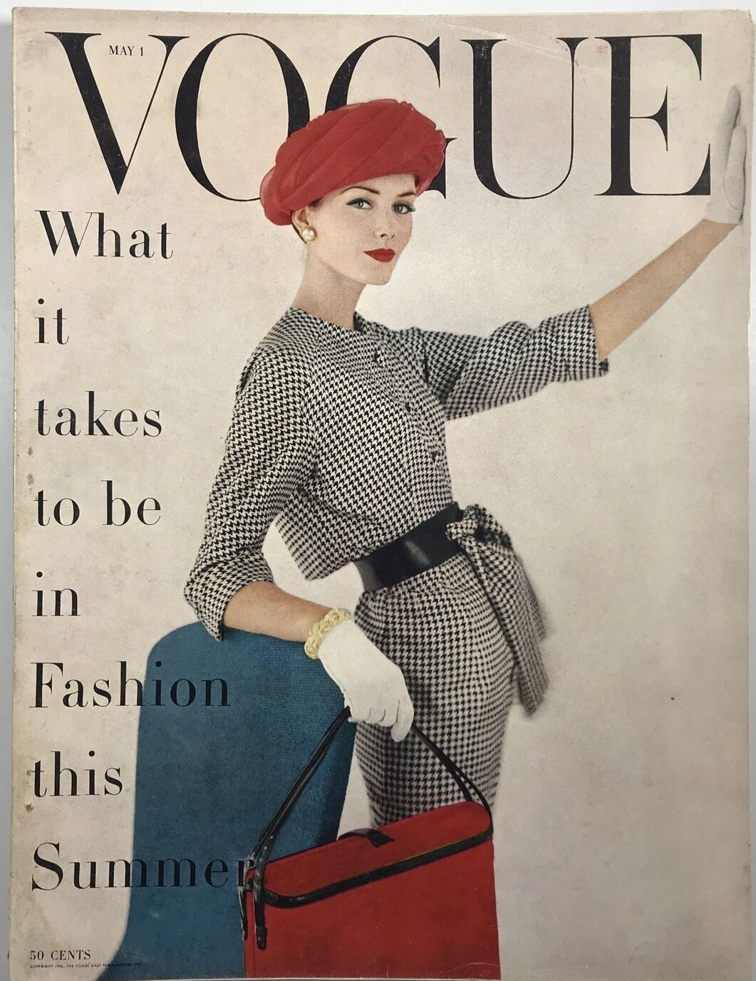 1950s handbag trends: coordinated accessories