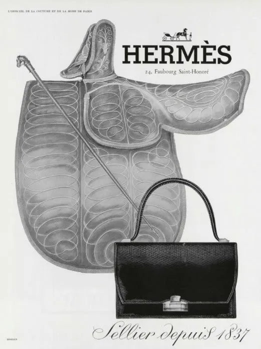 1953 Hermes Ads Sacs