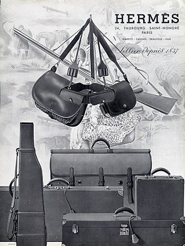 1954 Bolsas de viaje de Hermes