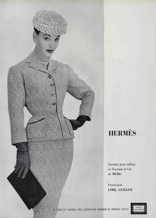1956 anuncios antiguos de Hermes 1