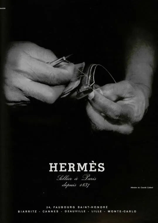 1964 craftsmanship vintage hermes ad