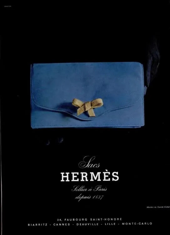 1965 Hermes Accessories AD