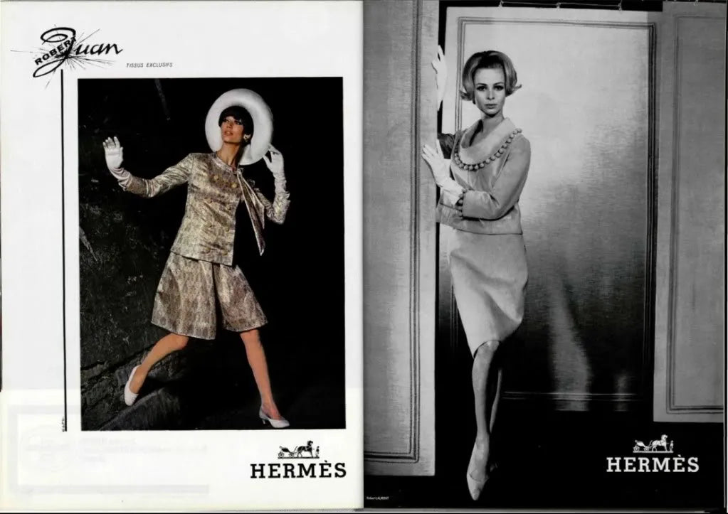 1966 fashion magazina hermes vintage ads