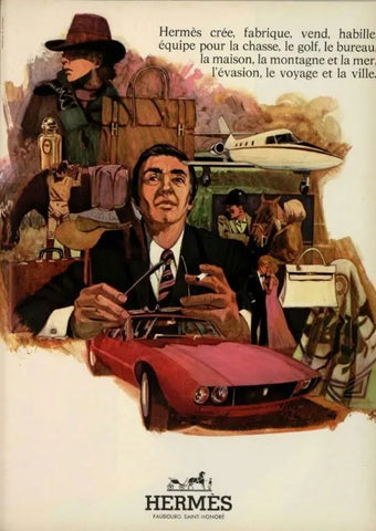 1970s hermes ads