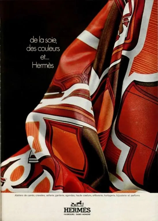Anuncios de Hermes de los años 70